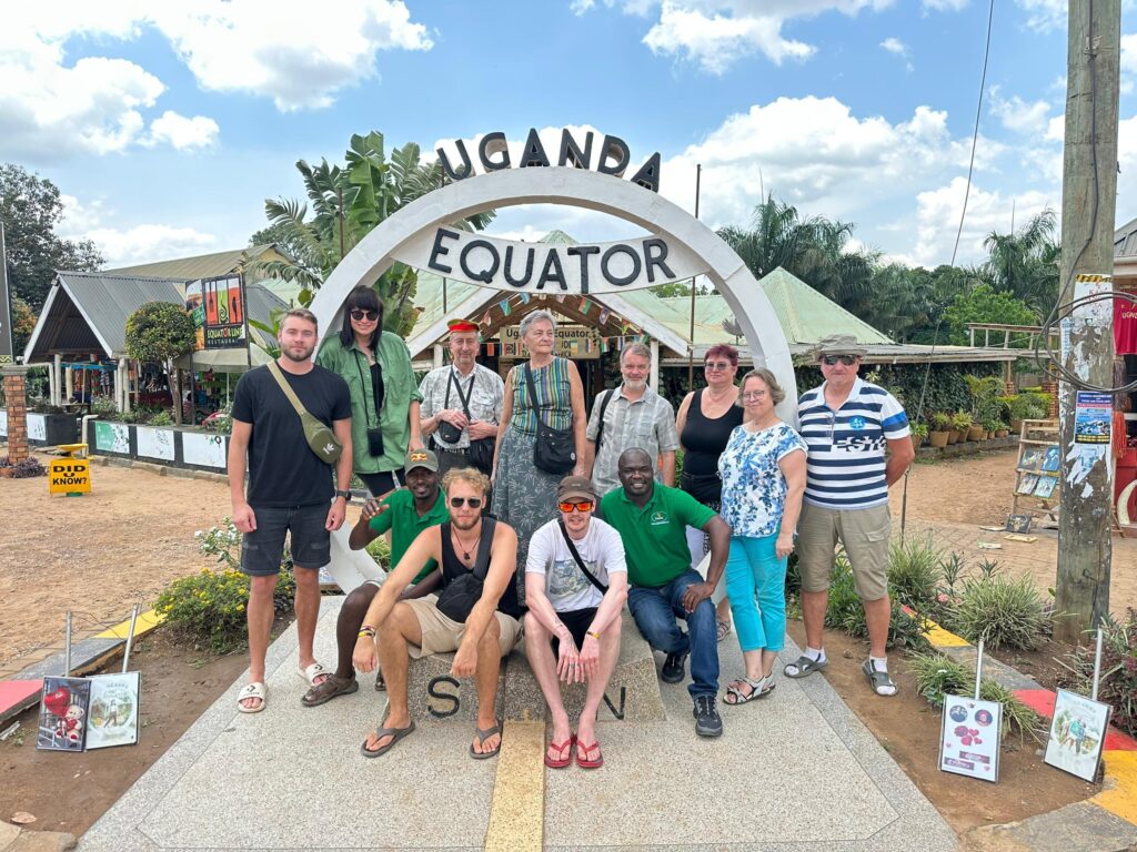 Traford clients on a group tour